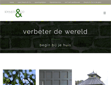 Tablet Screenshot of kwartsenco.nl